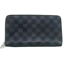Load image into Gallery viewer, LOUIS VUITTON Zippy Damier Graphite Canvas Wallet Black
