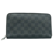 Load image into Gallery viewer, Louis Vuitton Zippy Damier Graphite Canvas Wallet Black
