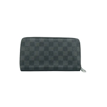 Load image into Gallery viewer, Louis Vuitton Zippy Damier Graphite Canvas Wallet Black
