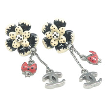 Load image into Gallery viewer, CHANEL Lady Bug Metal Earrings
