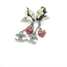 Load image into Gallery viewer, CHANEL Lady Bug Metal Earrings
