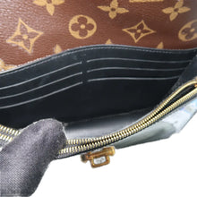 Load image into Gallery viewer, Louis Vuitton Cherrywood Monogram Canvas Compact Wallet Black
