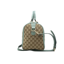 Load image into Gallery viewer, Gucci  Vintage Web Original GG Boston Bag Beige
