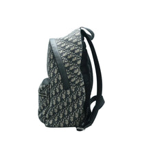 Load image into Gallery viewer, Christian Dior Oblique Rider Fabric Backpack Bag Blue
