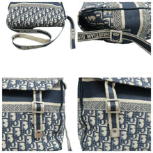 Load image into Gallery viewer, Christian Dior Diorcamp Fabric Shoulder Bag Blue
