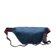 Load image into Gallery viewer, GUCCI GG Off The Grid Monogram Econyl Nylon Belt Bag Navy Blue
