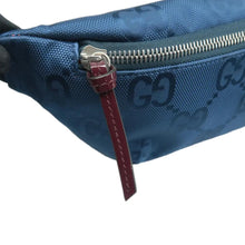 Load image into Gallery viewer, GUCCI GG Off The Grid Monogram Econyl Nylon Belt Bag Navy Blue
