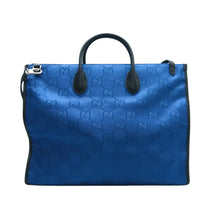 Load image into Gallery viewer, Gucci  Off The Grid GG Nylon Tote Bag Blue
