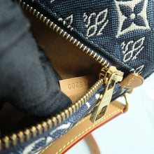 Load image into Gallery viewer, Louis Vuitton Metis Since 1854 Fabric Satchel Bag Blue
