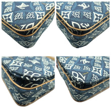 Load image into Gallery viewer, Louis Vuitton Metis Since 1854 Fabric Satchel Bag Blue
