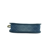 Load image into Gallery viewer, CHANEL Denim - Jeans Satchel Bag Blue
