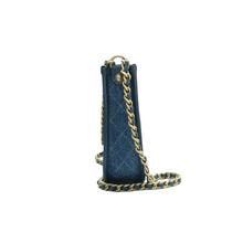 Load image into Gallery viewer, CHANEL Denim - Jeans Satchel Bag Blue
