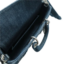 Load image into Gallery viewer, Dior Lady D-Joy Denim - Jeans Satchel Bag Blue
