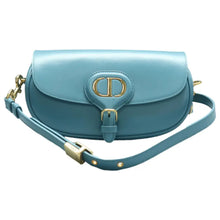 Load image into Gallery viewer, Christian Dior Bobby East-West Leather Shoulder Bag Blue
