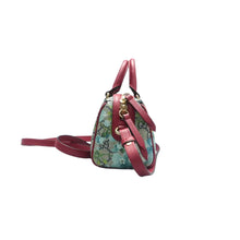 Load image into Gallery viewer, GUCCI Boston Blooms Canvas Satchel Bag Multicolor
