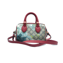 Load image into Gallery viewer, GUCCI Boston Blooms Canvas Satchel Bag Multicolor
