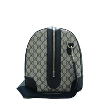 Load image into Gallery viewer, Gucci Web Medium Ophidia GG Supreme Monogram Textured Dollar Calfskin Duffle Bag Beige
