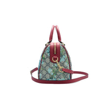 Load image into Gallery viewer, GUCCI Boston Blooms Canvas Satchel bag Bicolor
