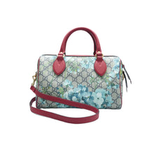 Load image into Gallery viewer, GUCCI Boston Blooms Canvas Satchel bag Bicolor
