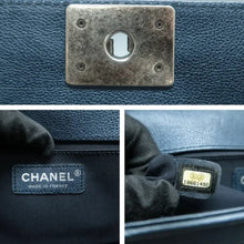 Load image into Gallery viewer, CHANEL Boy Leather Crossbody Bag Blue
