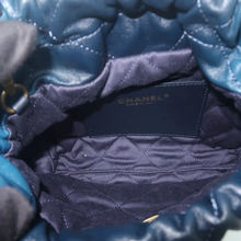 Load image into Gallery viewer, Chanel Chanel 22 Leather Satchel Bag Blue
