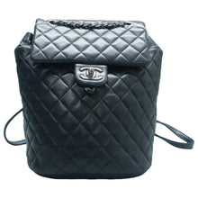 Load image into Gallery viewer, Chanel Urban Spirit Lambskin Quilted Large Backpack Black
