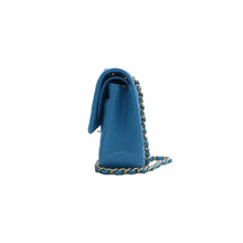 Load image into Gallery viewer, Chanel CF Jumbo Leather Shoulder Bag Blue
