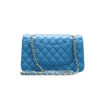 Load image into Gallery viewer, Chanel CF Jumbo Leather Shoulder Bag Blue
