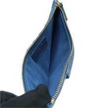 Load image into Gallery viewer, CHANEL Leather Wallet Blue
