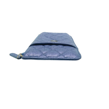 Load image into Gallery viewer, CHANEL Leather Wallet Blue
