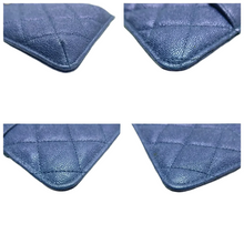 Load image into Gallery viewer, CHANEL Leather Wallet Blue
