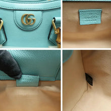 Load image into Gallery viewer, Gucci Diana Mini Leather Satchel Bag Blue
