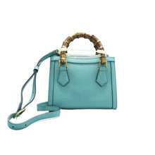 Load image into Gallery viewer, Gucci Diana Mini Leather Satchel Bag Blue
