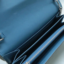 Load image into Gallery viewer, GUCCI Dionysus Chain Wallet Blooms Canvas Crossbody Bag Blue
