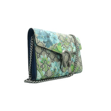 Load image into Gallery viewer, Gucci Dionysus Chain Wallet Blooms Canvas Crossbody Bag Blue
