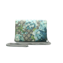 Load image into Gallery viewer, Gucci Dionysus Chain Wallet Blooms Canvas Crossbody Bag Blue
