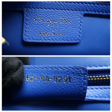 Load image into Gallery viewer, Christian Dior Dior Caro Leather Shoulder Bag Blue
