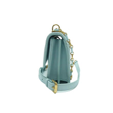 Load image into Gallery viewer, CHRISTIAN DIOR Caro Leather Shoulder Bag Blue
