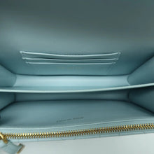 Load image into Gallery viewer, CHRISTIAN DIOR Caro Leather Shoulder Bag Blue
