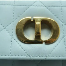 Load image into Gallery viewer, CHRISTIAN DIOR Caro Leather Shoulder Bag Blue
