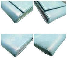Load image into Gallery viewer, DIOR Wallet On Chain Leather Shoulder Bag Blue
