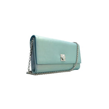 Load image into Gallery viewer, DIOR Wallet On Chain Leather Shoulder Bag Blue
