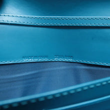 Load image into Gallery viewer, DIOR Wallet On Chain Leather Shoulder Bag Blue
