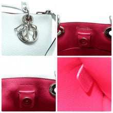 Load image into Gallery viewer, Christian Dior Diorissimo Smooth Calfskin Shoulder Bag White
