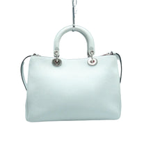 Load image into Gallery viewer, Christian Dior Diorissimo Smooth Calfskin Shoulder Bag White
