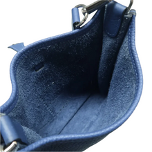 Load image into Gallery viewer, HERMES Evelyne Leather Shoulder Bag Blue
