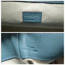 Load image into Gallery viewer, Loewe Flamenco Leather Shoulder Bag Blue
