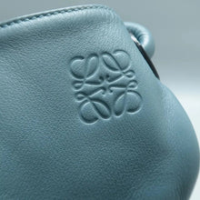 Load image into Gallery viewer, Loewe Flamenco Leather Shoulder Bag Blue
