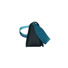 Load image into Gallery viewer, CELINE Frame Leather Shoulder Bag Blue
