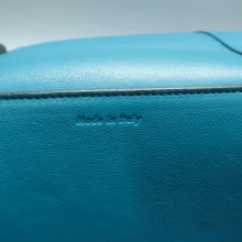 Load image into Gallery viewer, CELINE Frame Leather Shoulder Bag Blue
